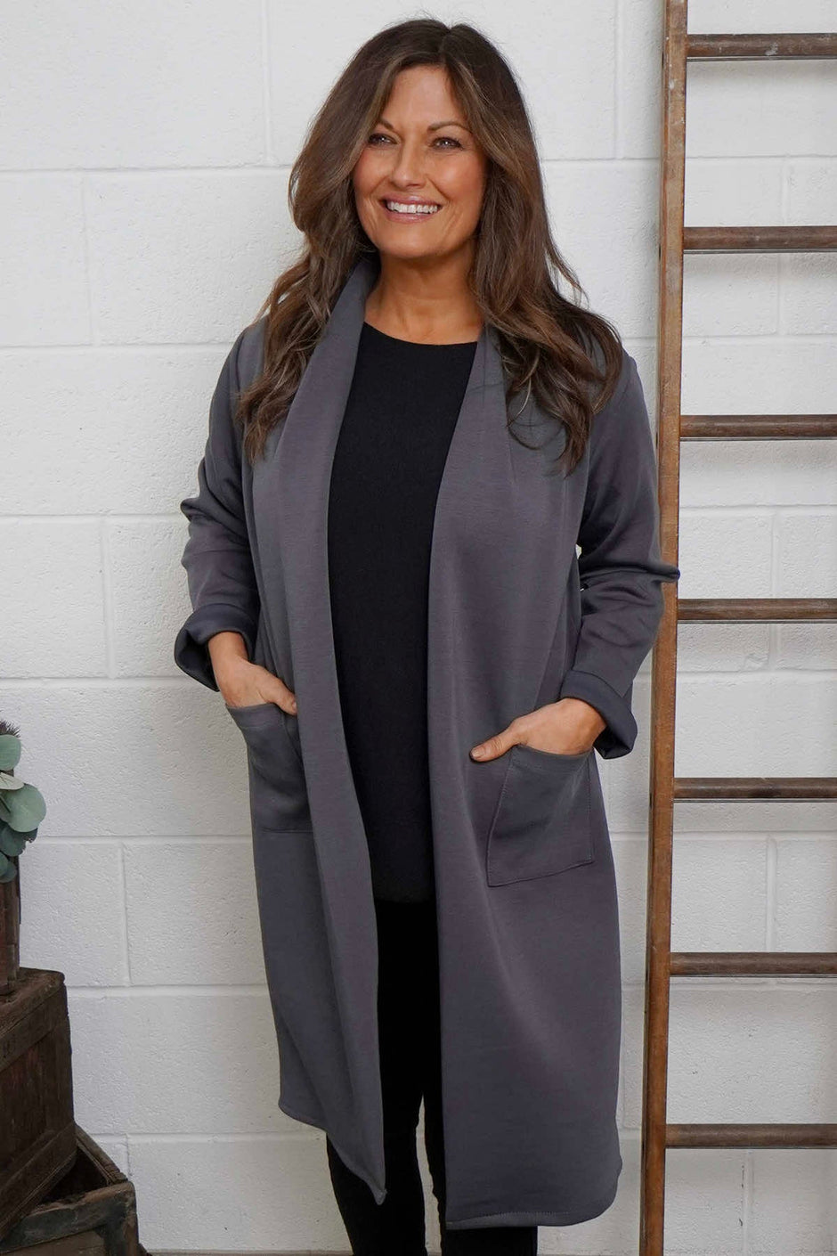 Christabel Jacket Mid Grey