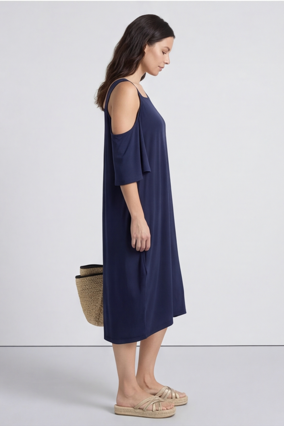 Dionne Dress Navy