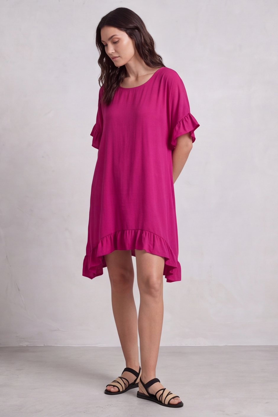 Aria Essential Cotton Top Baby Pink