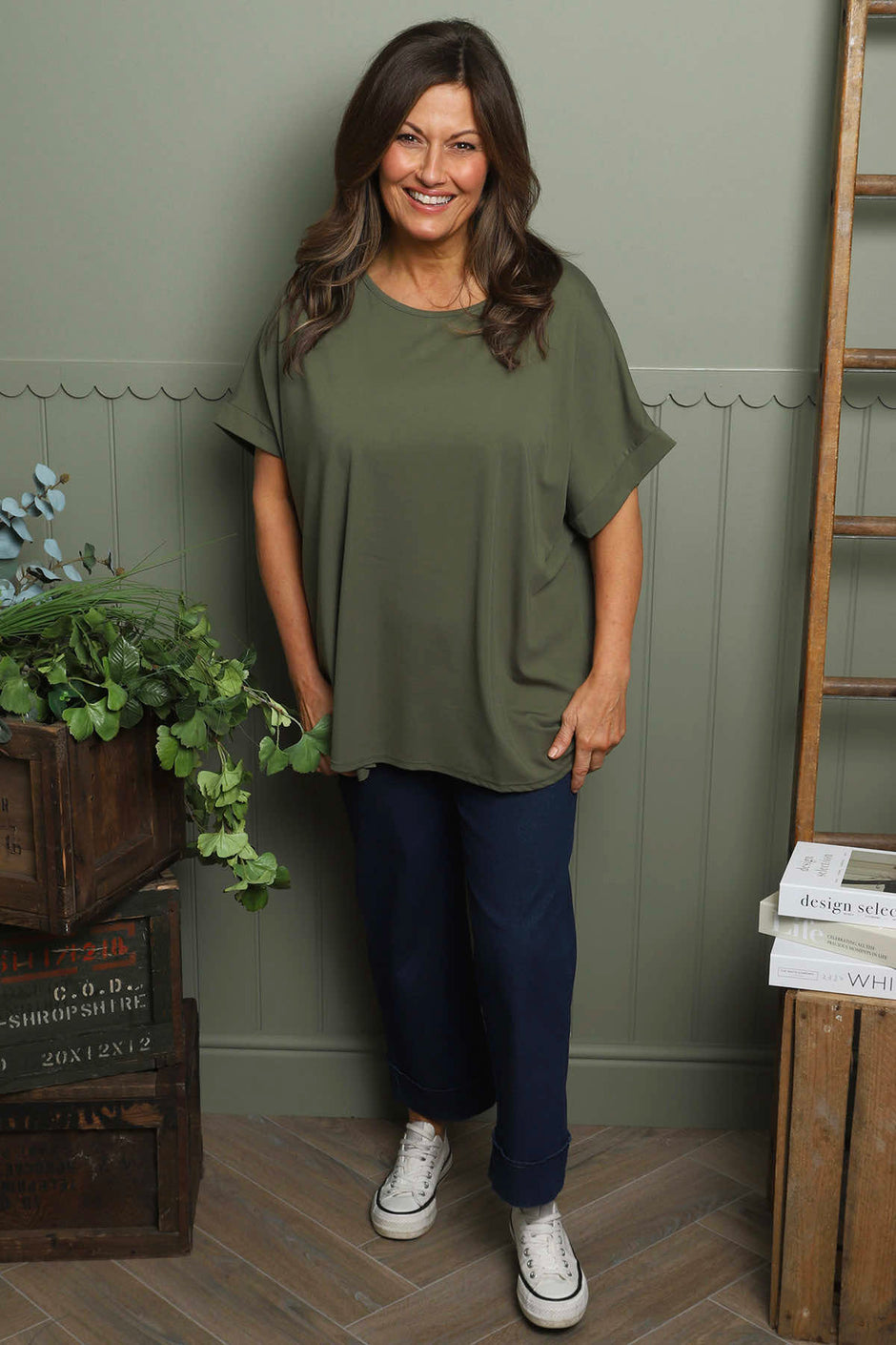 Patti Top Khaki