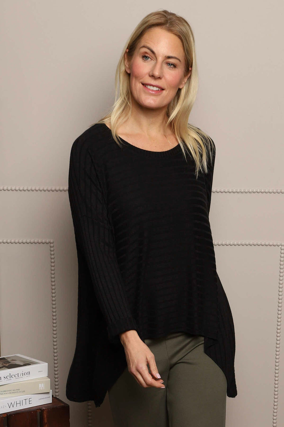 Allissa Knit Top Black