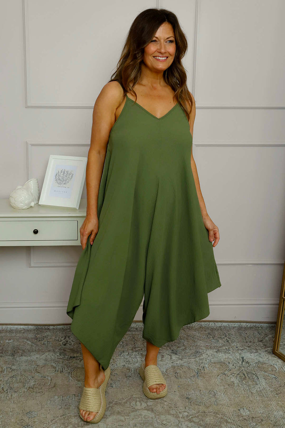 Kyrenne Jumpsuit Khaki
