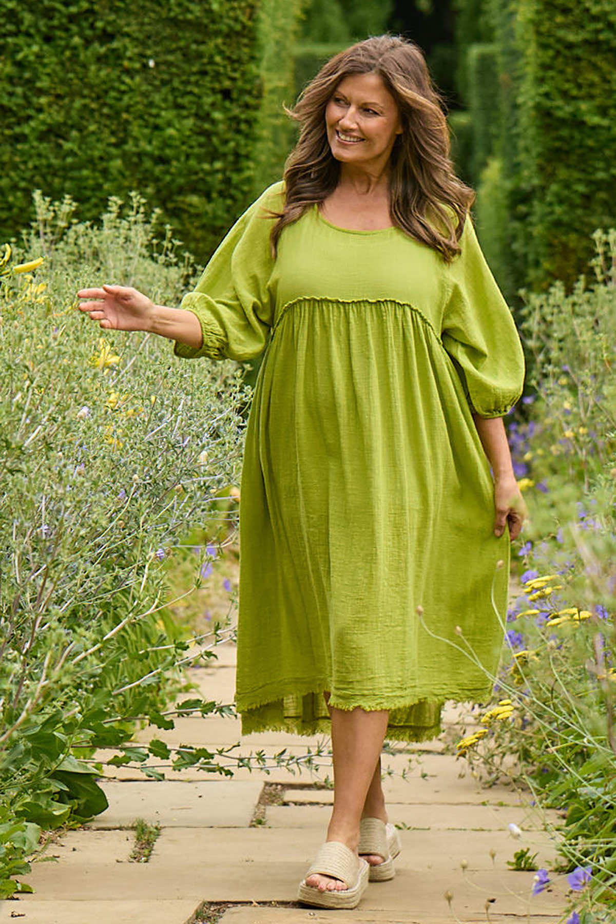 Made In Italy Morianna Cotton Dress