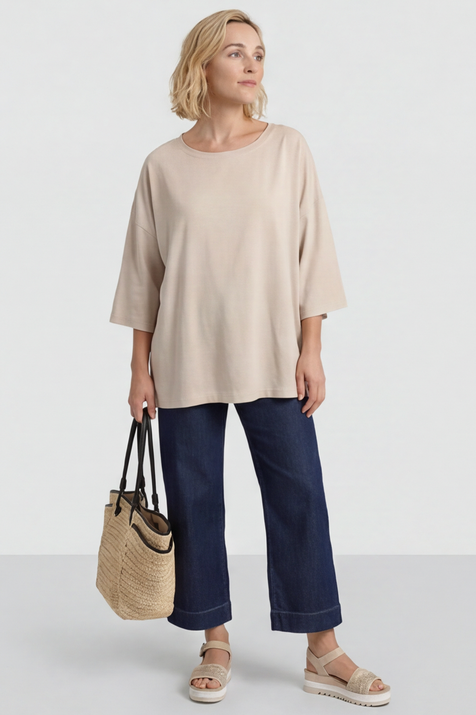 Kirby Cotton Top Stone