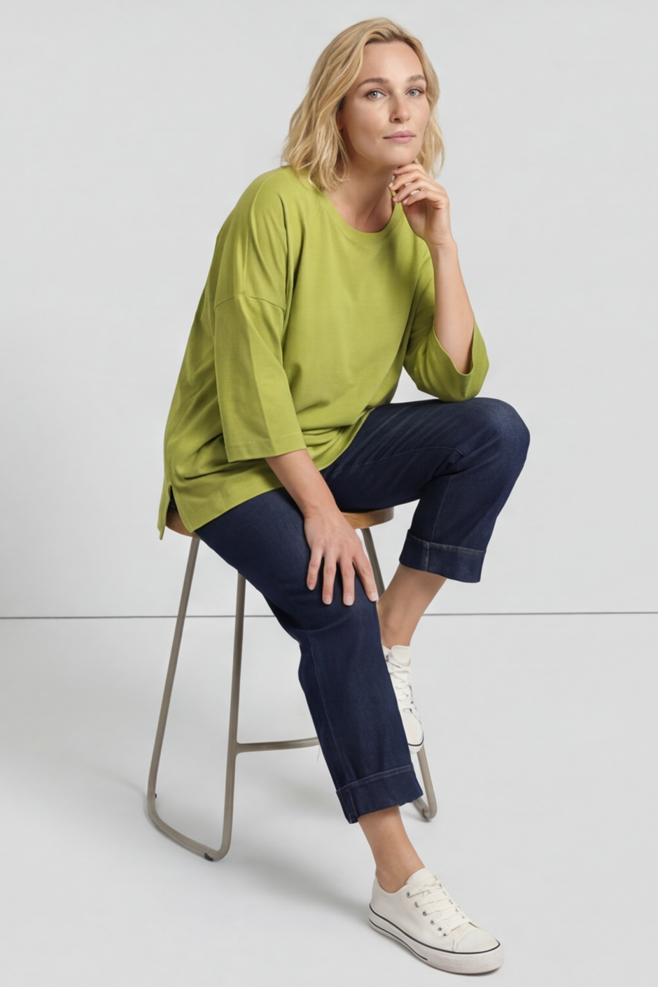 Kirby Cotton Top Olive
