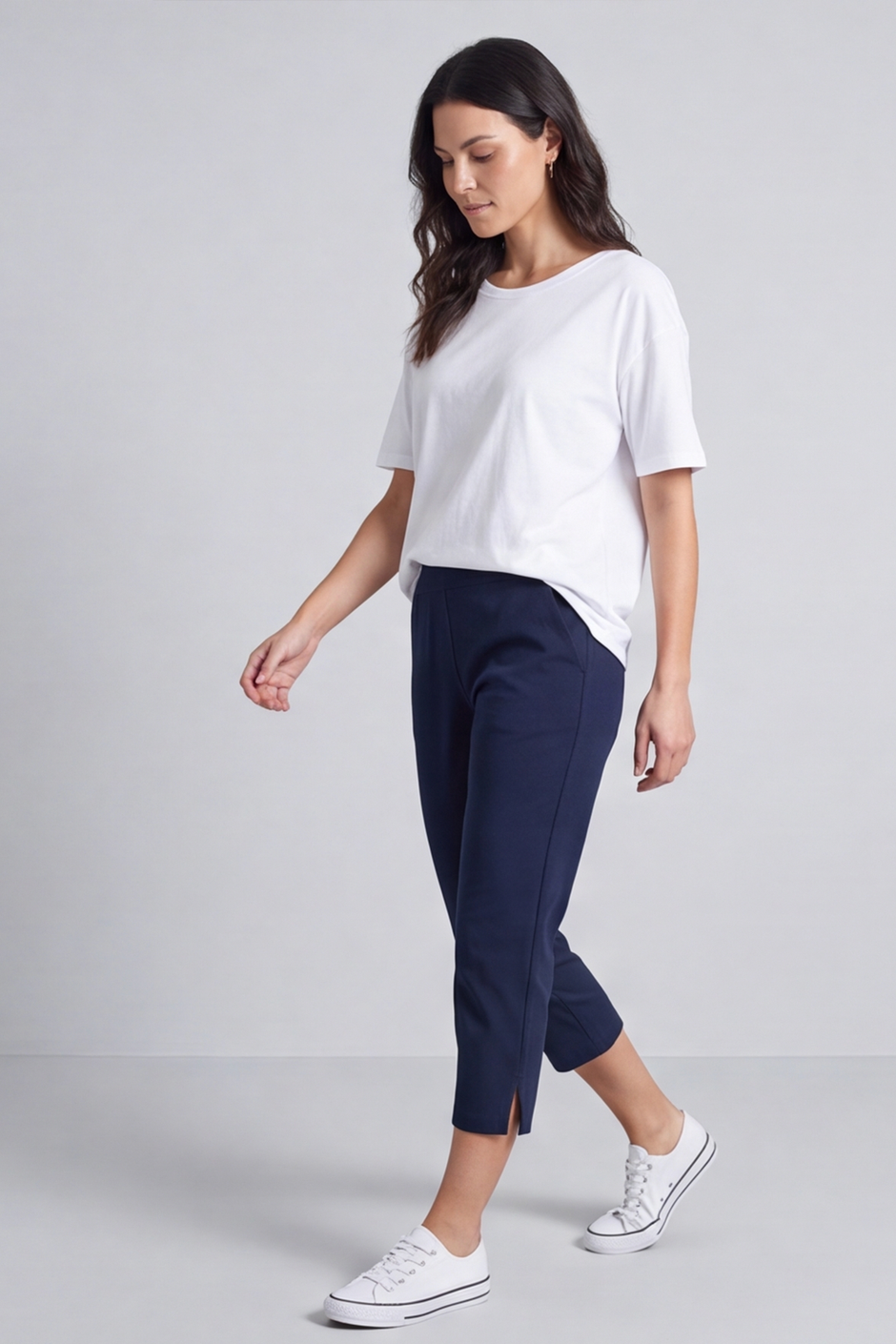 Stori Capri Trousers Navy