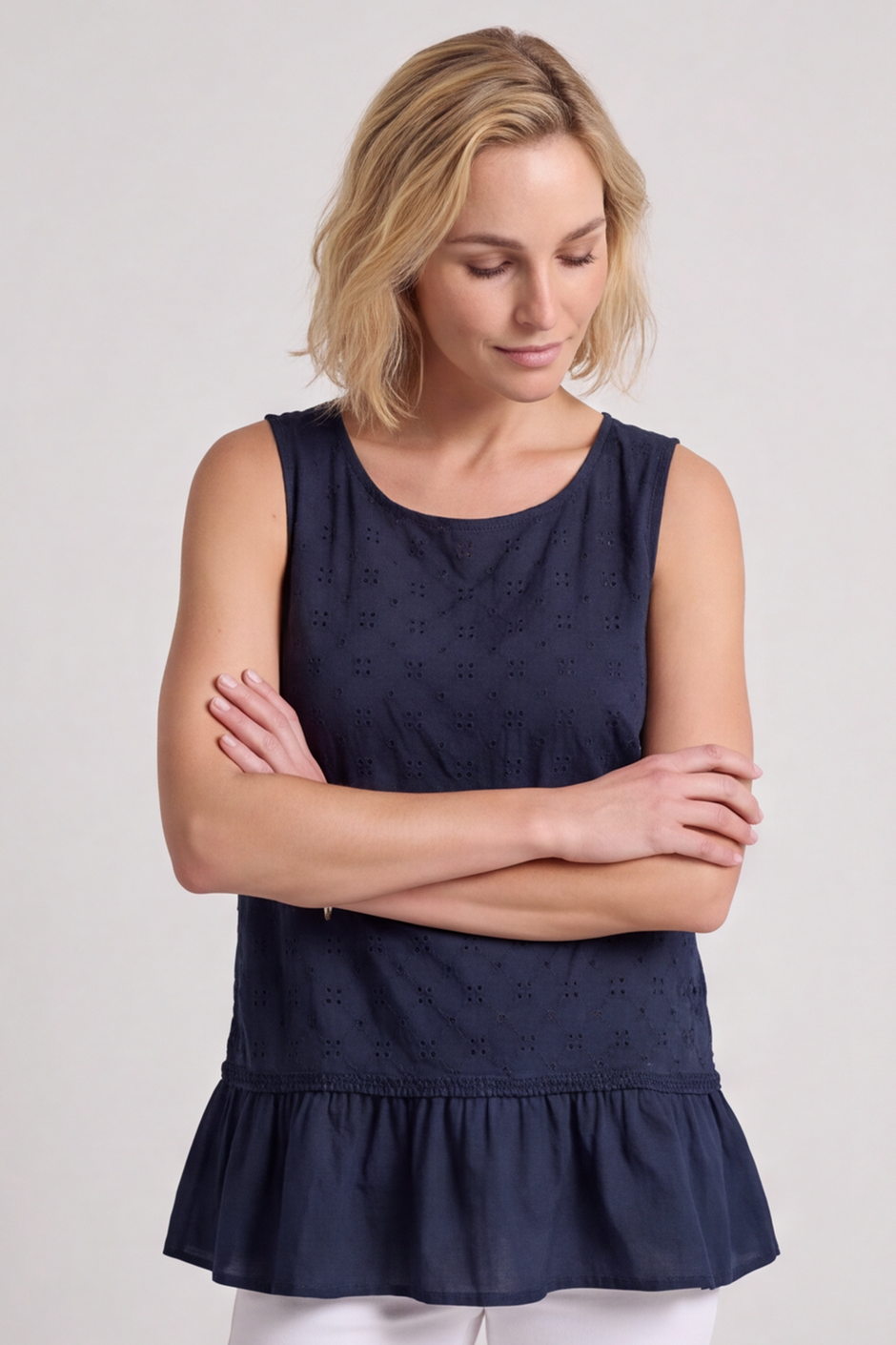 Raya frill Top