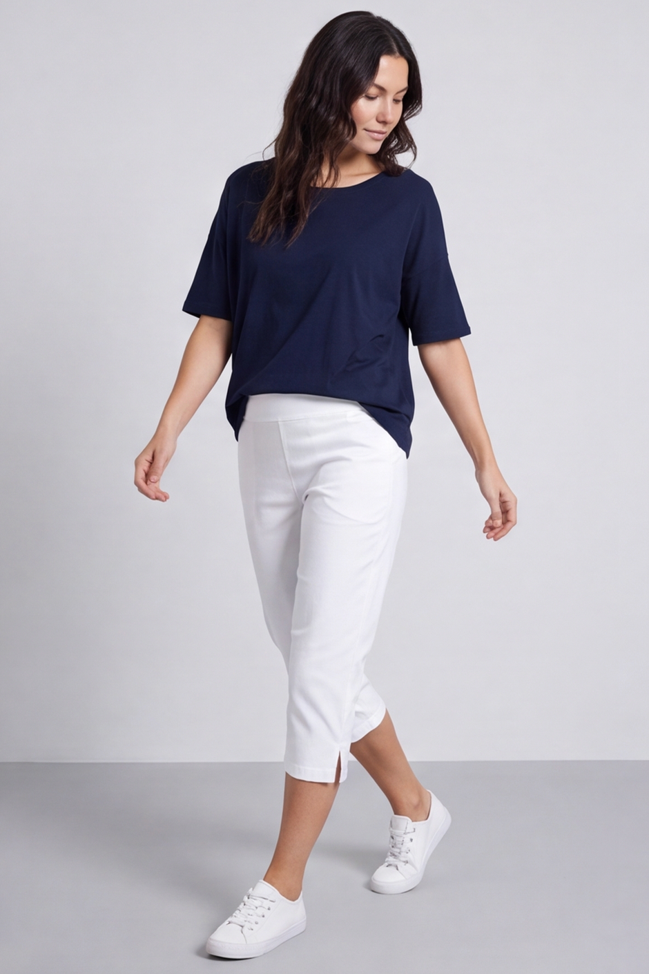 Stori Capri Trousers White