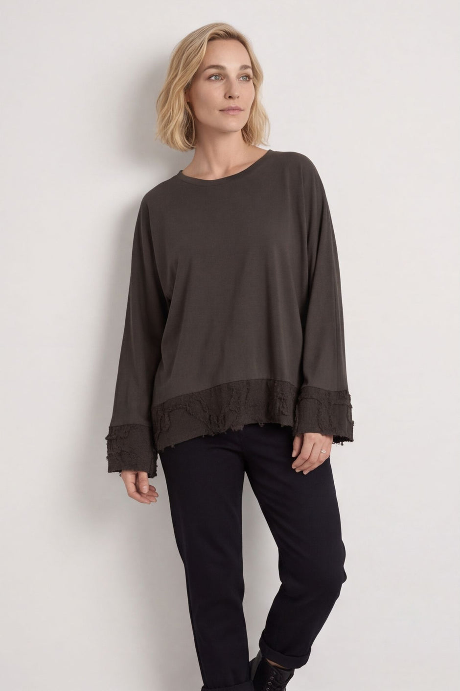 Nitara Cotton Top Cocoa – image 1 of 5