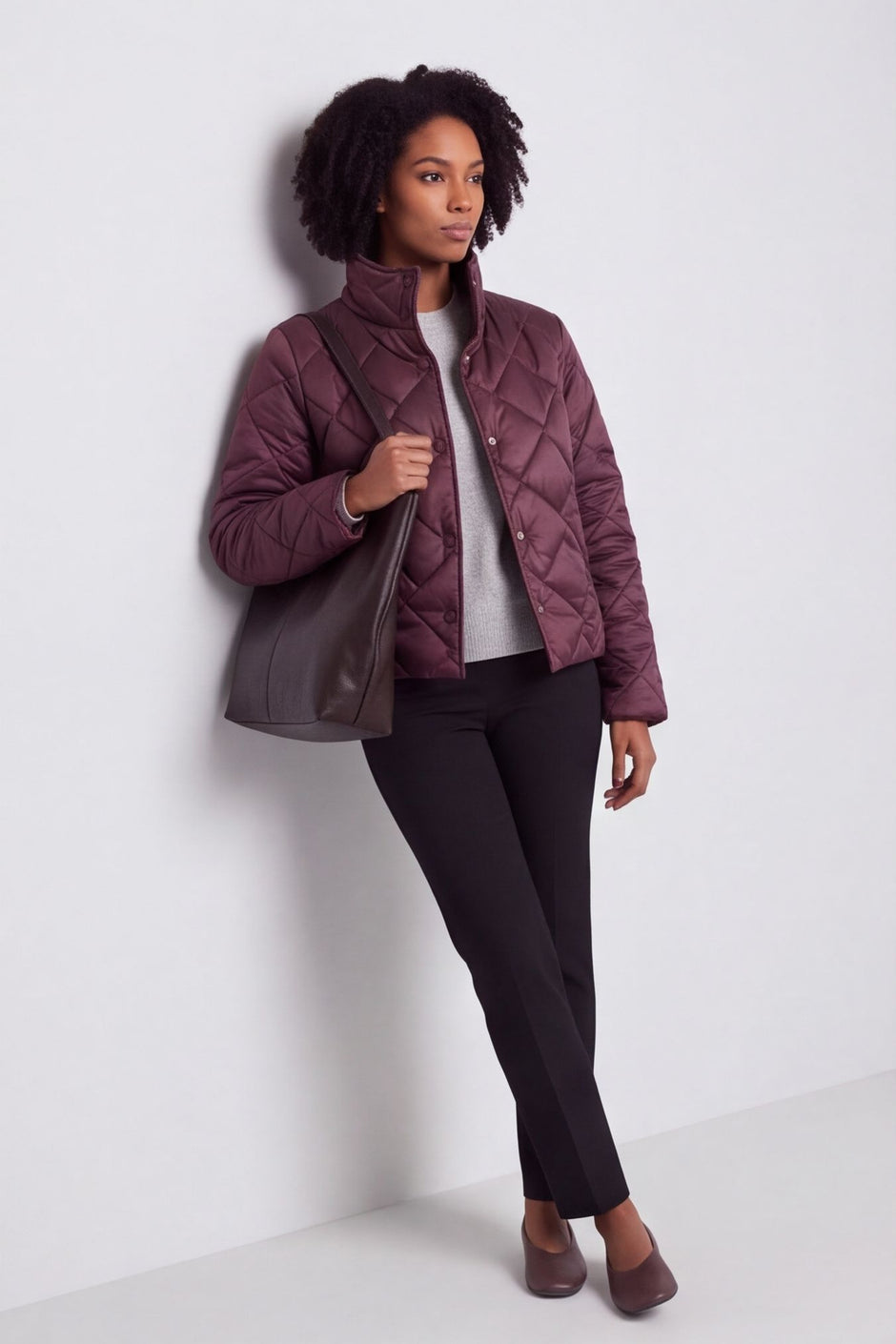 Catalina Padded Wine Jacket