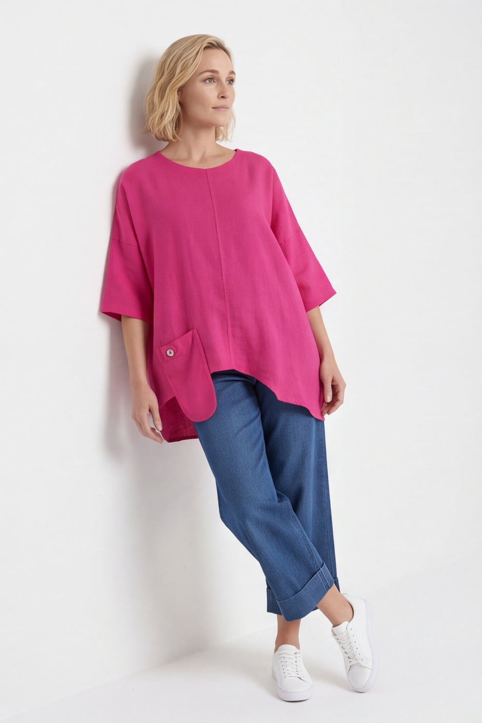Daisy Linen Top – image 1 of 5