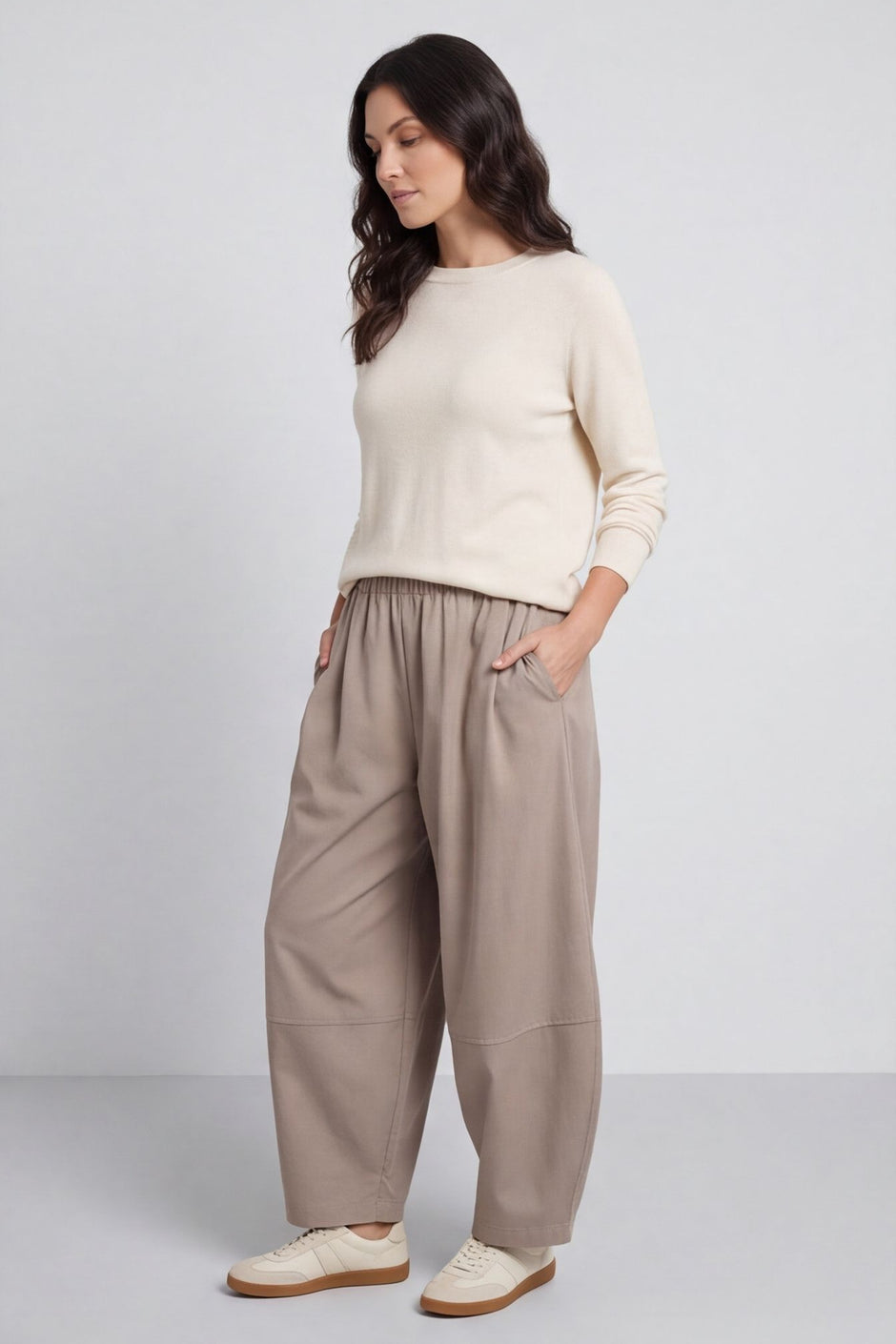 Coretta Trousers Mocha – image 1 of 5