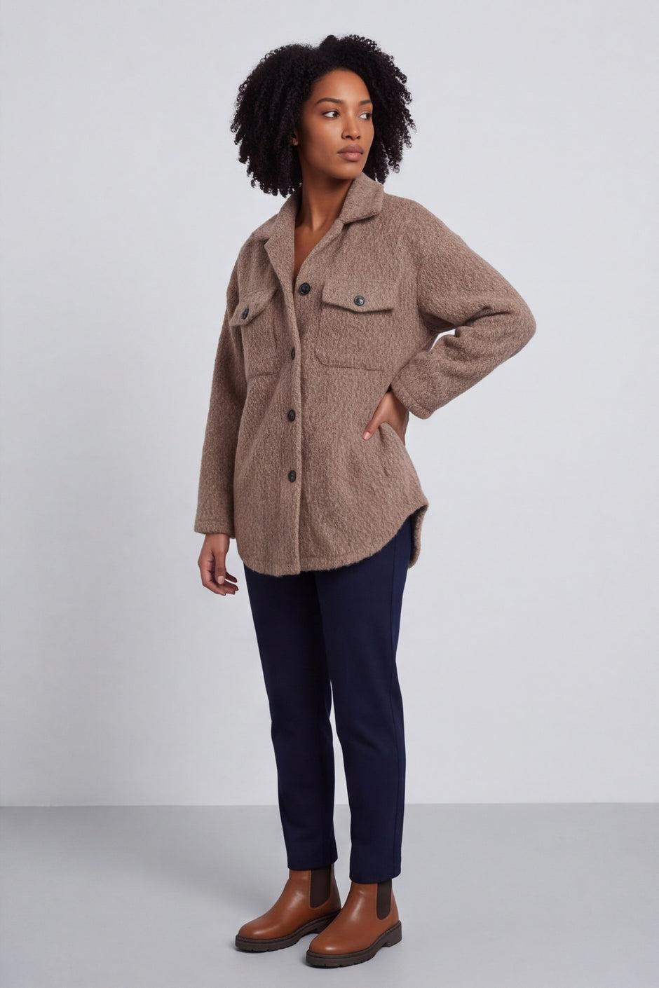 Brylee Jacket Camel – image 3 of 6