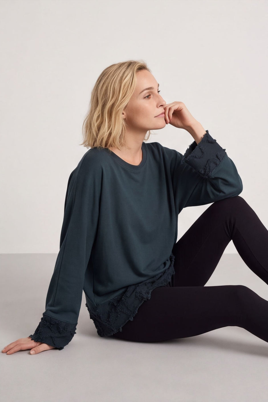 Nitara Cotton Top Charcoal – image 4 of 4