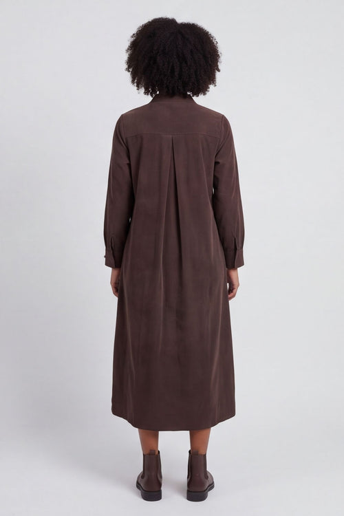 Ruby Needlecord Button Dress – image 5 of 6