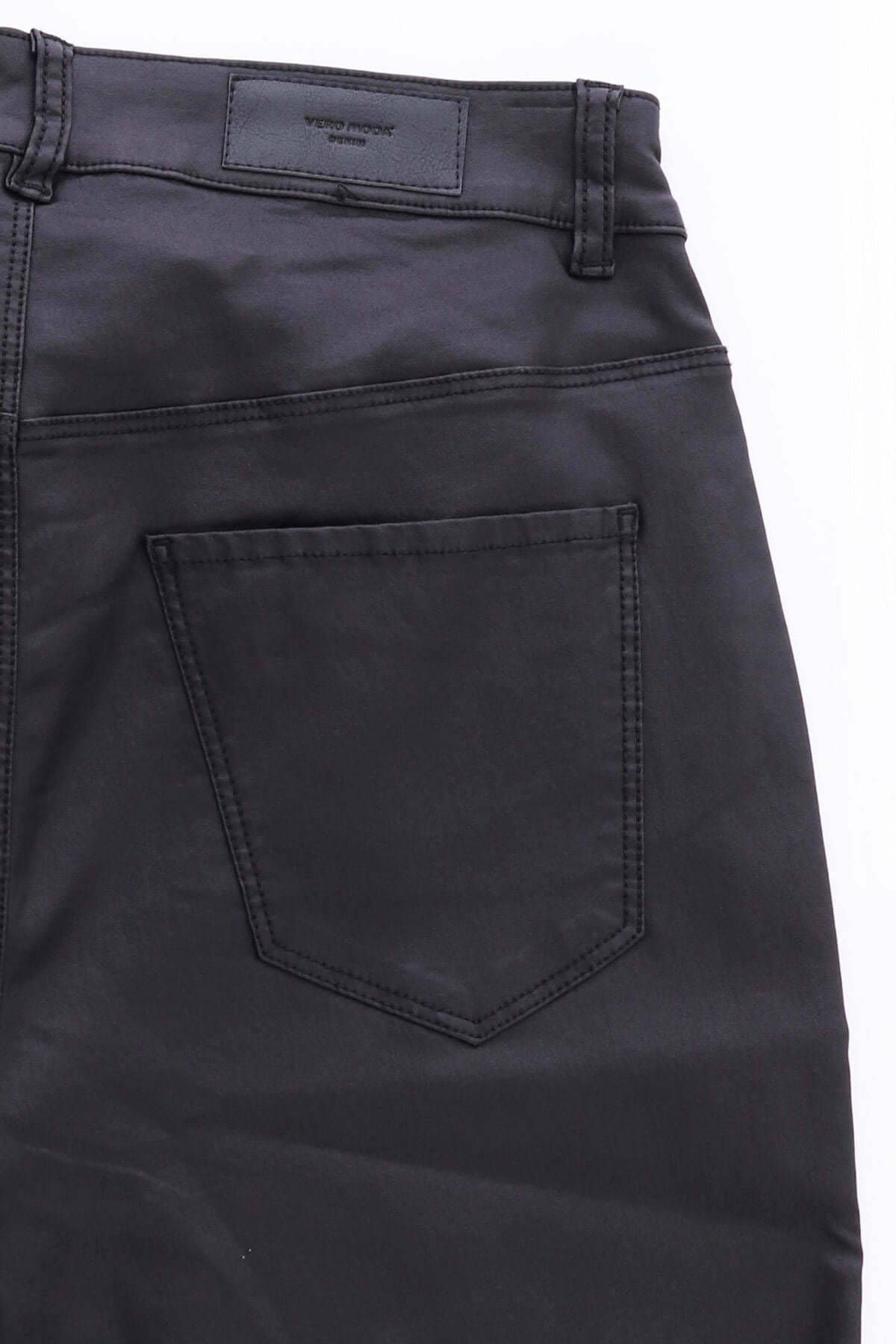Vero Moda Coated Black Skinny Jeans Black