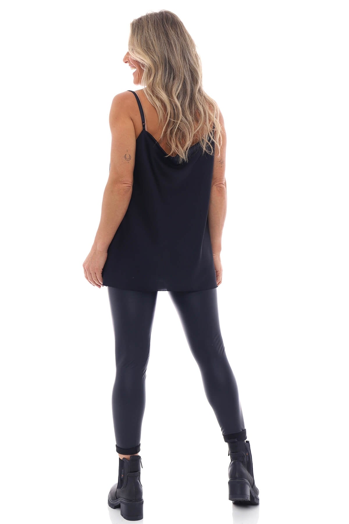 Rinoa Vest Top Black