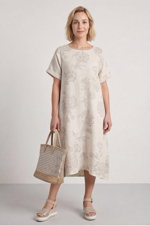 Ashlei Cotton Sleeve Dress