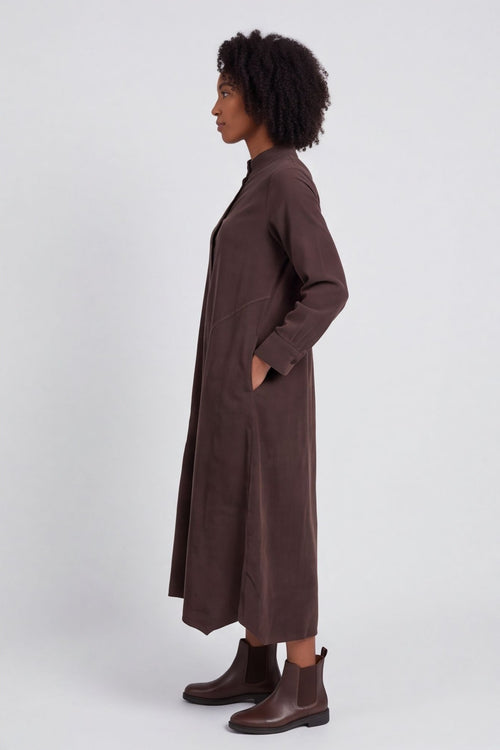 Ruby Needlecord Button Dress – image 3 of 6