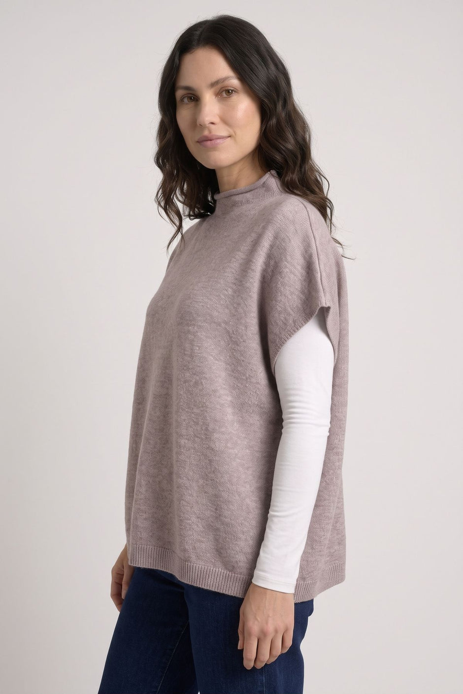 Mila Knitted Vest Mocha