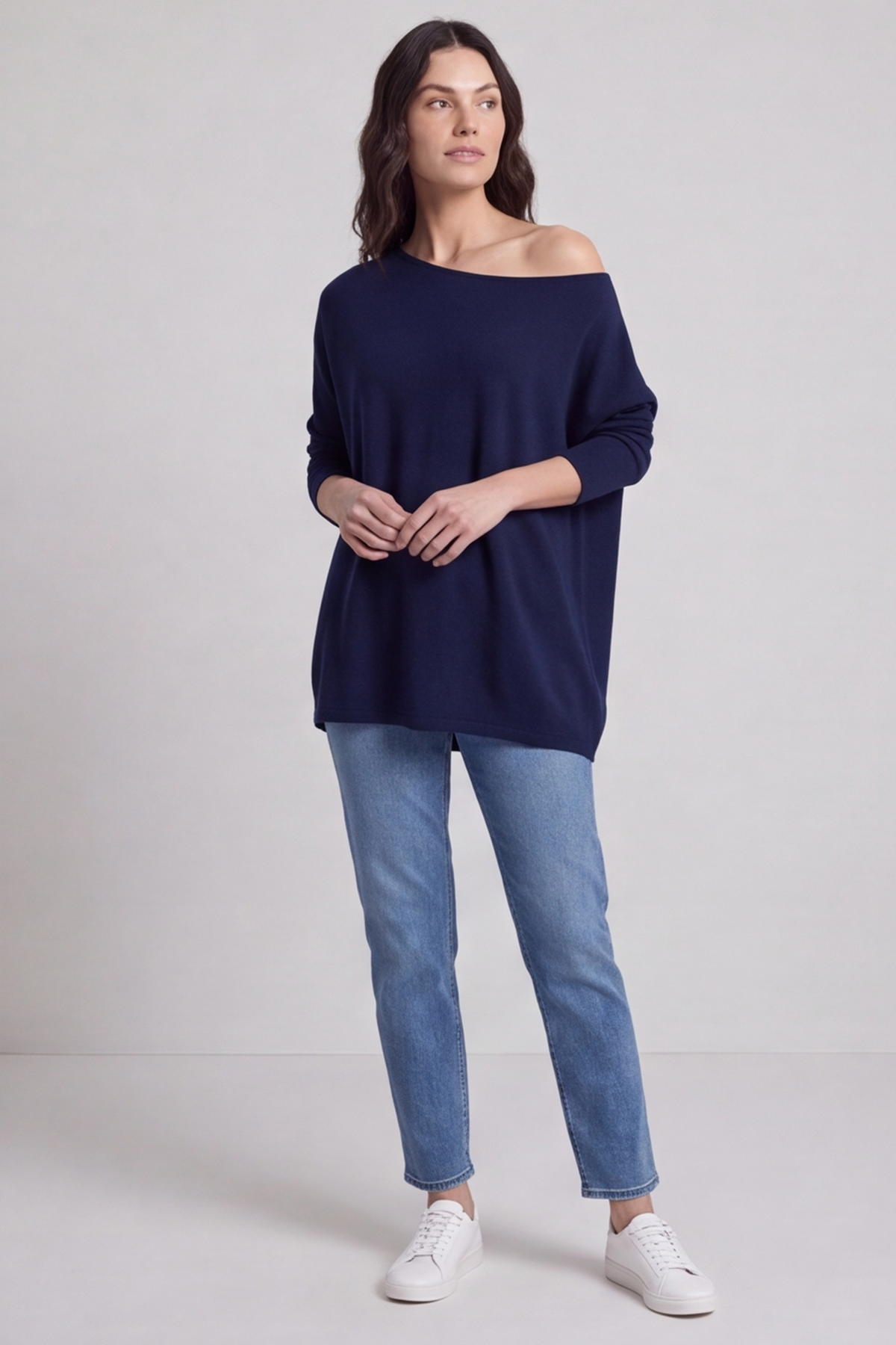 Alazne Jumper Navy