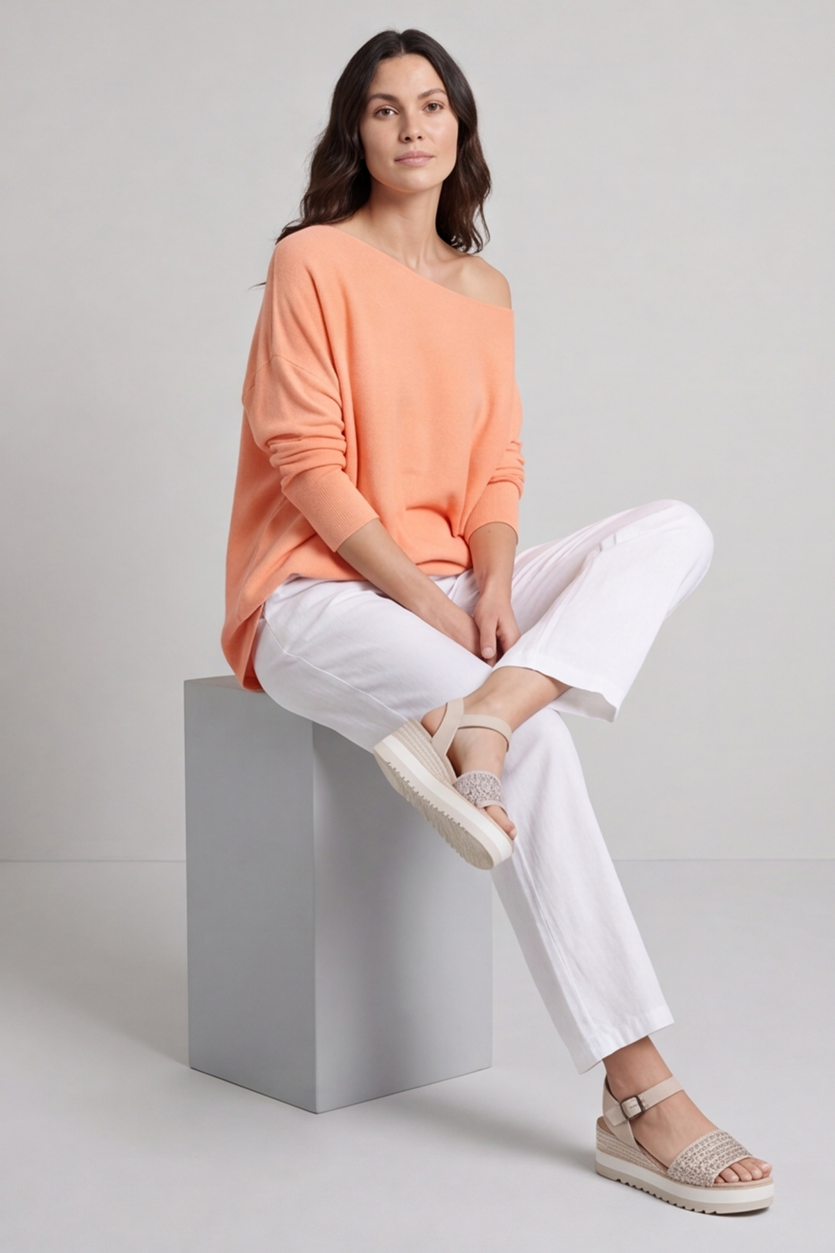 Alazne Jumper Light Orange