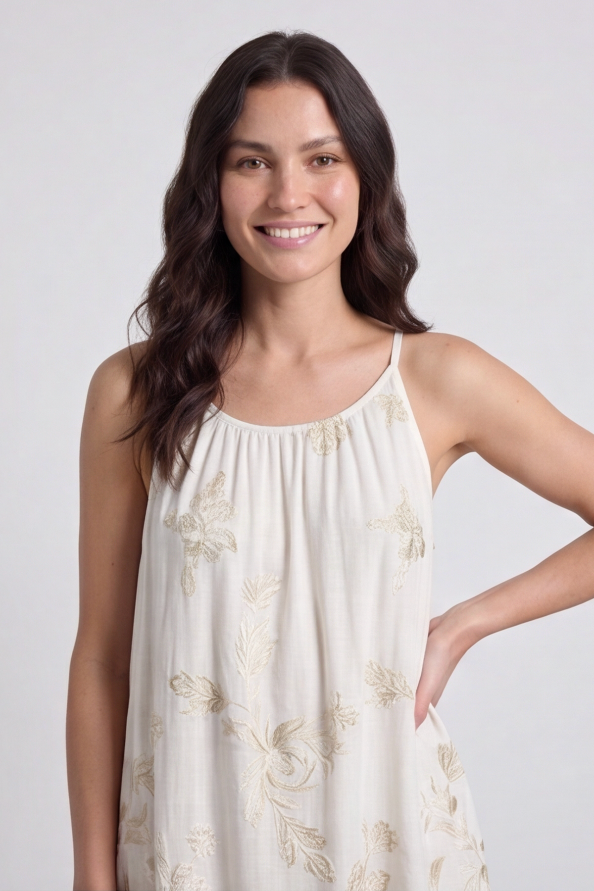 Adaeze Dress White