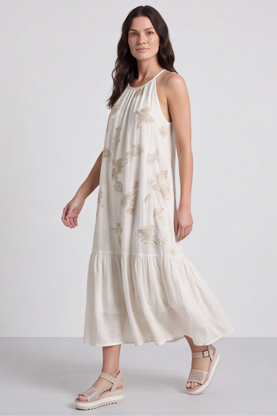 Adaeze Dress White