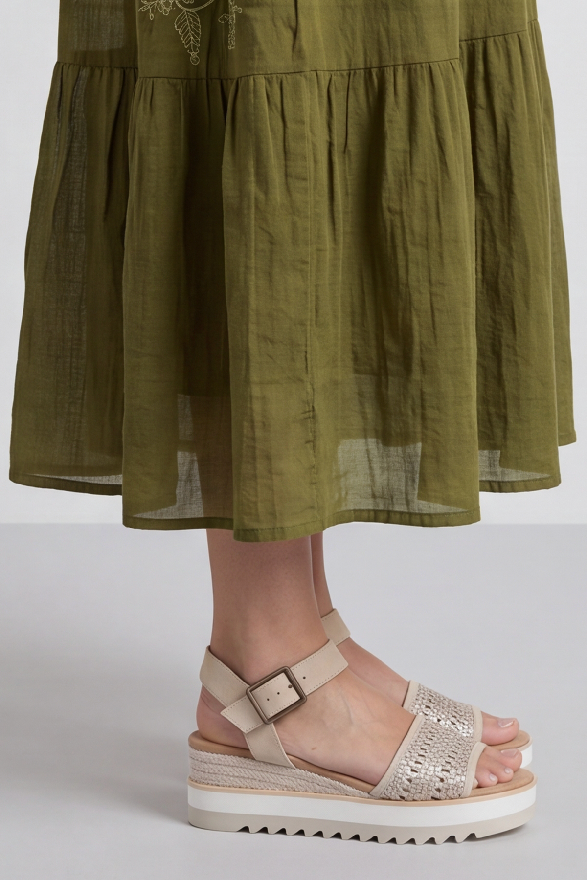 Adaeze Dress Green