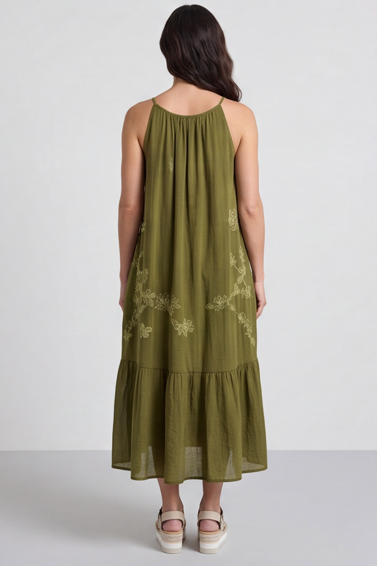 Adaeze Dress Green