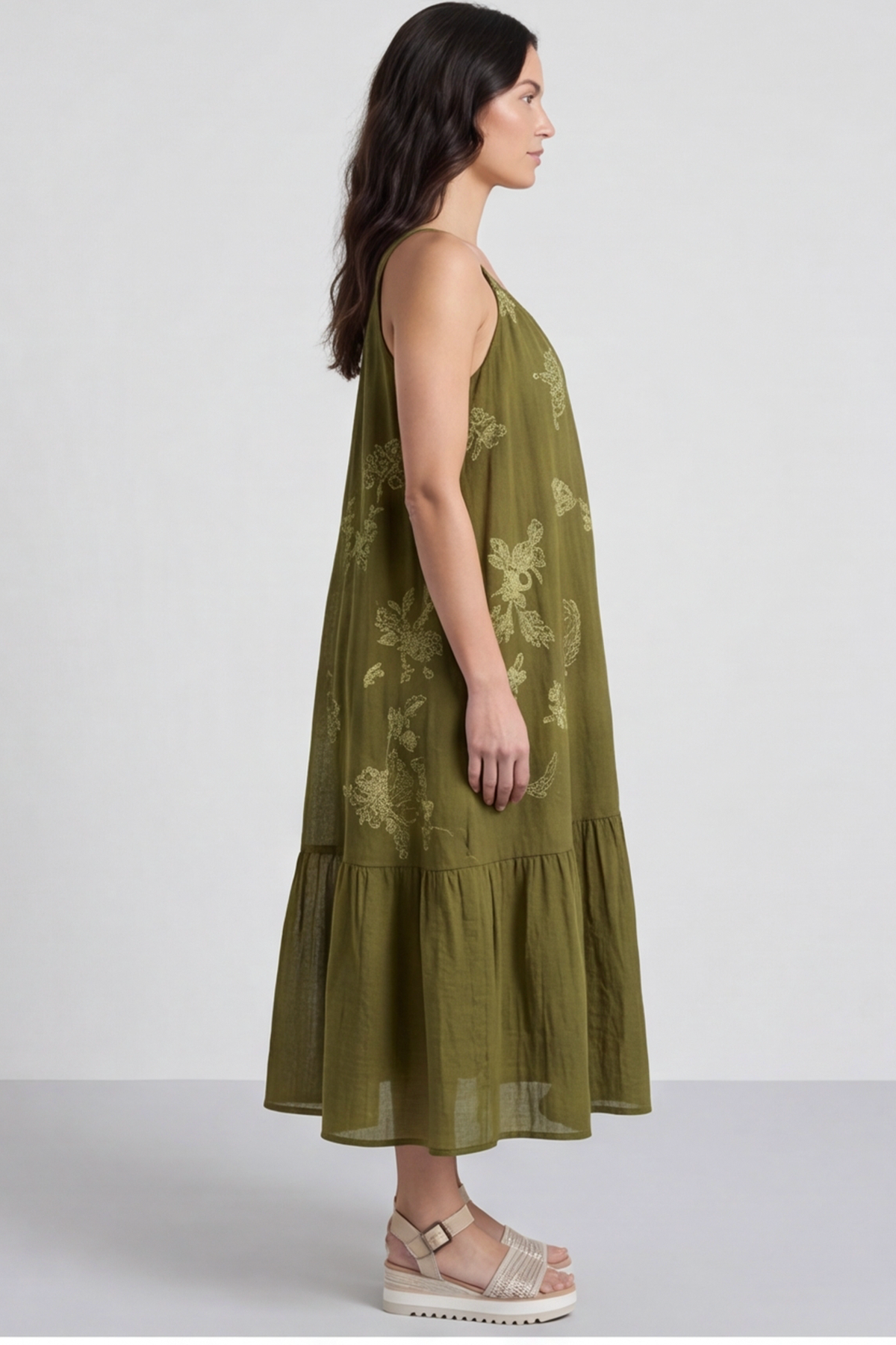 Adaeze Dress Green