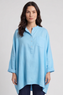 Adrielle Linen Shirt Kingfisher