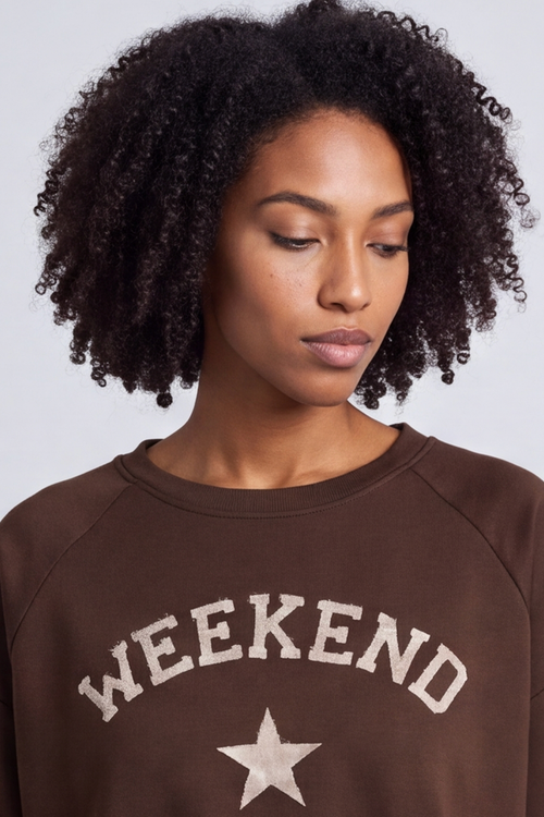 Alice Weekend Sweatshirt Cocoa - Image 2