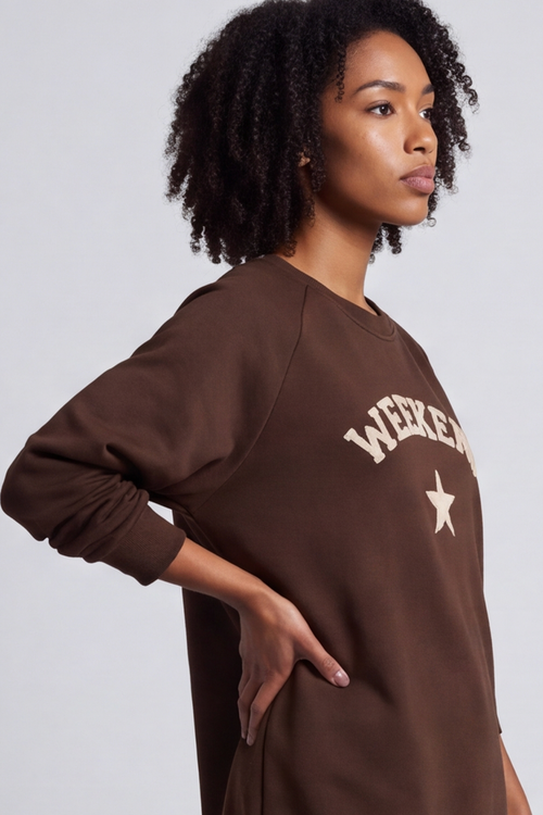Alice Weekend Sweatshirt Cocoa - Image 4
