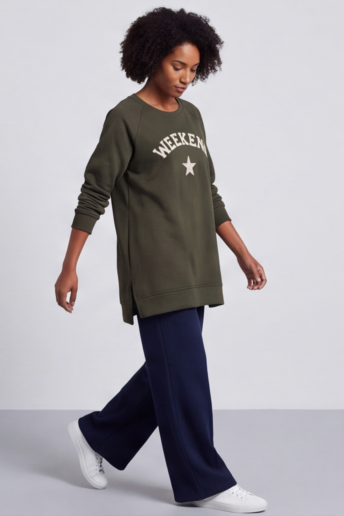 Alice Weekend Sweatshirt Khaki