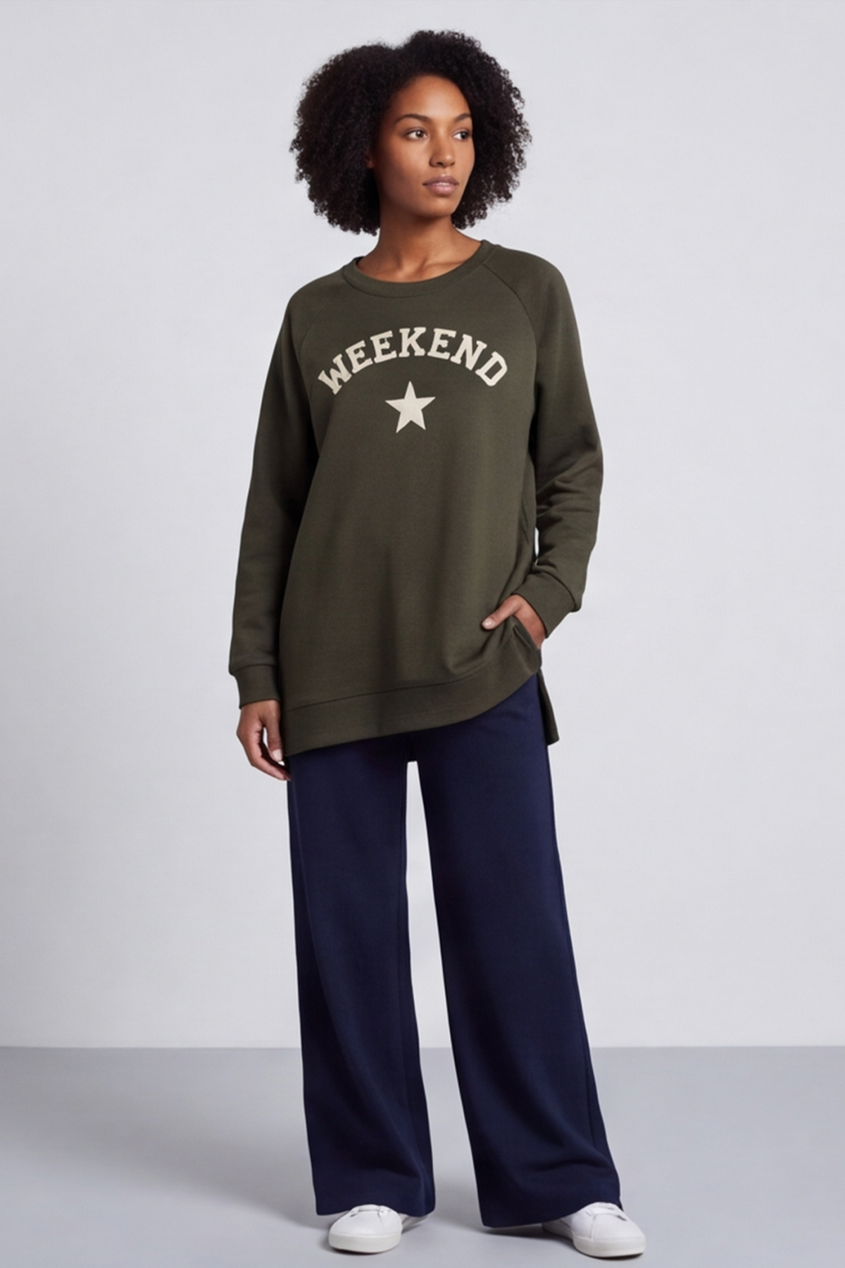 Alice Weekend Sweatshirt Khaki