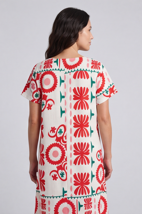 Alivia Dress Red - Image 2