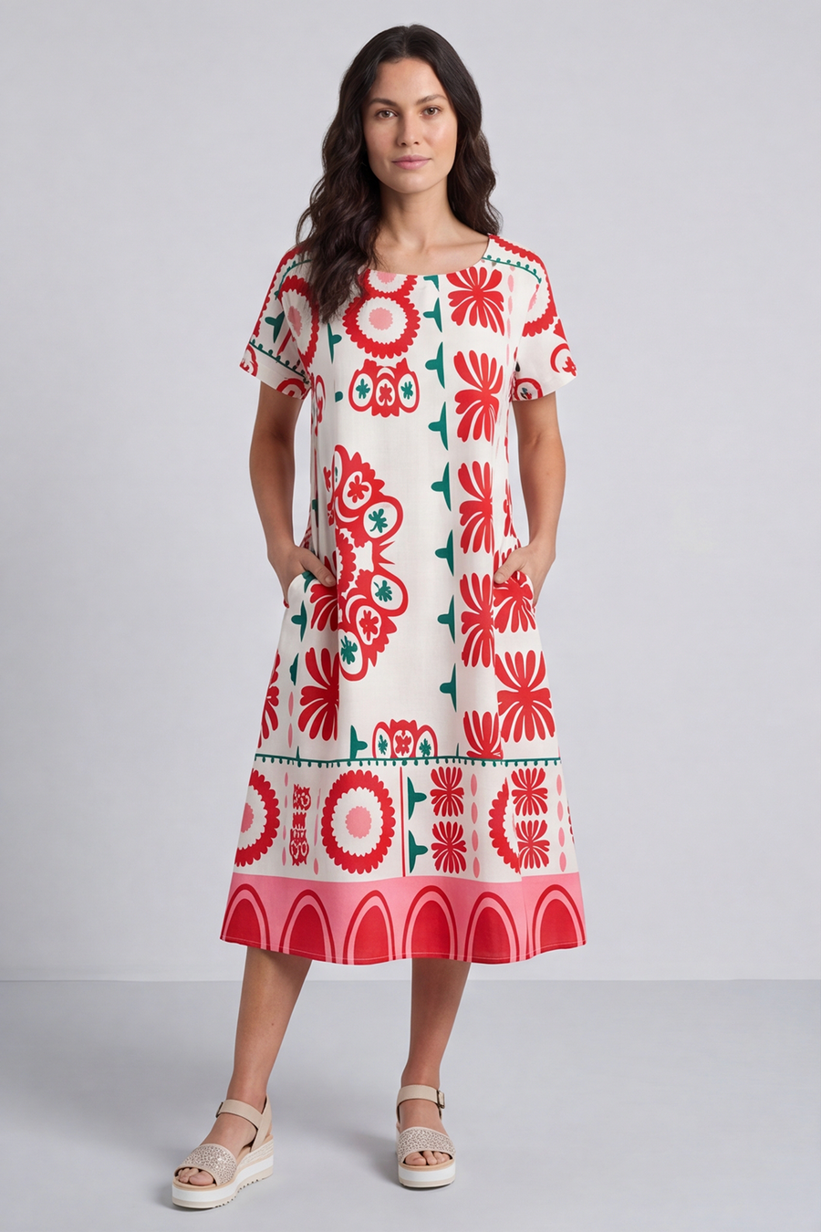 Alivia Dress Red
