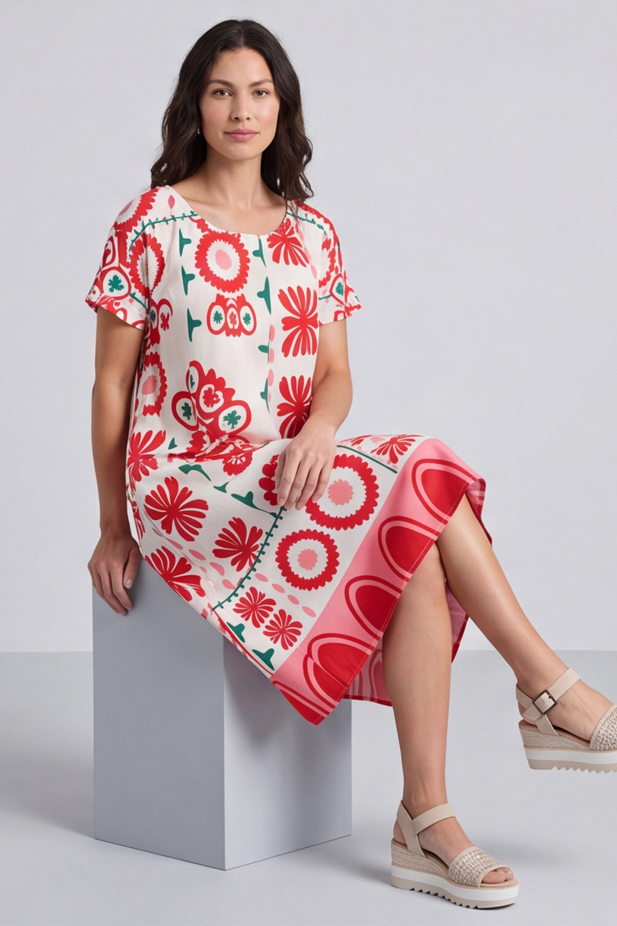 Alivia Dress Red