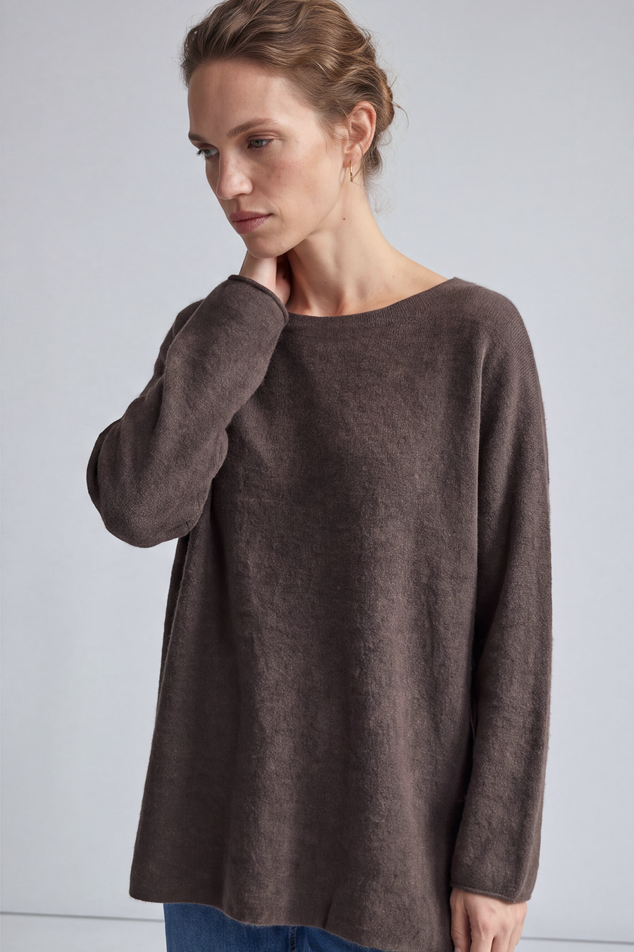 Alazne Jumper Cocoa