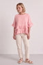 Allena Frill Top Light Pink
