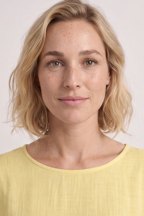 Allena Frill Top Light Yellow - Image 3