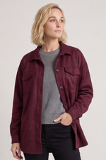 Anita Shacket Burgundy Burgundy - Anita Shacket Burgundy