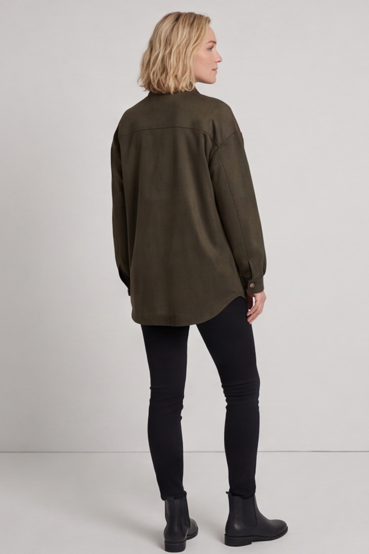 Anita Shacket Khaki
