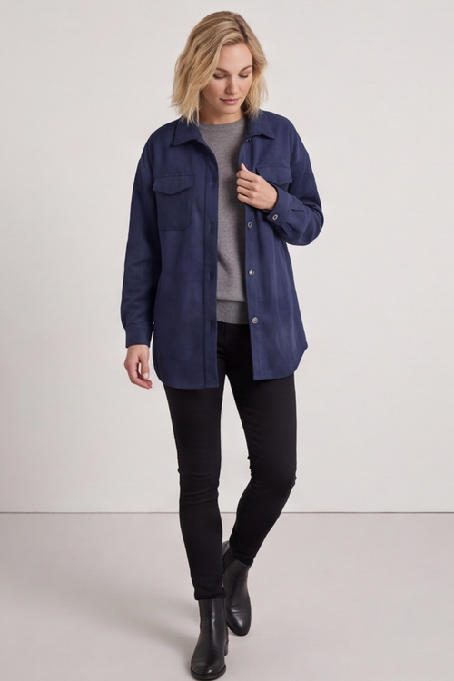 Anita Shacket Navy - Image 2