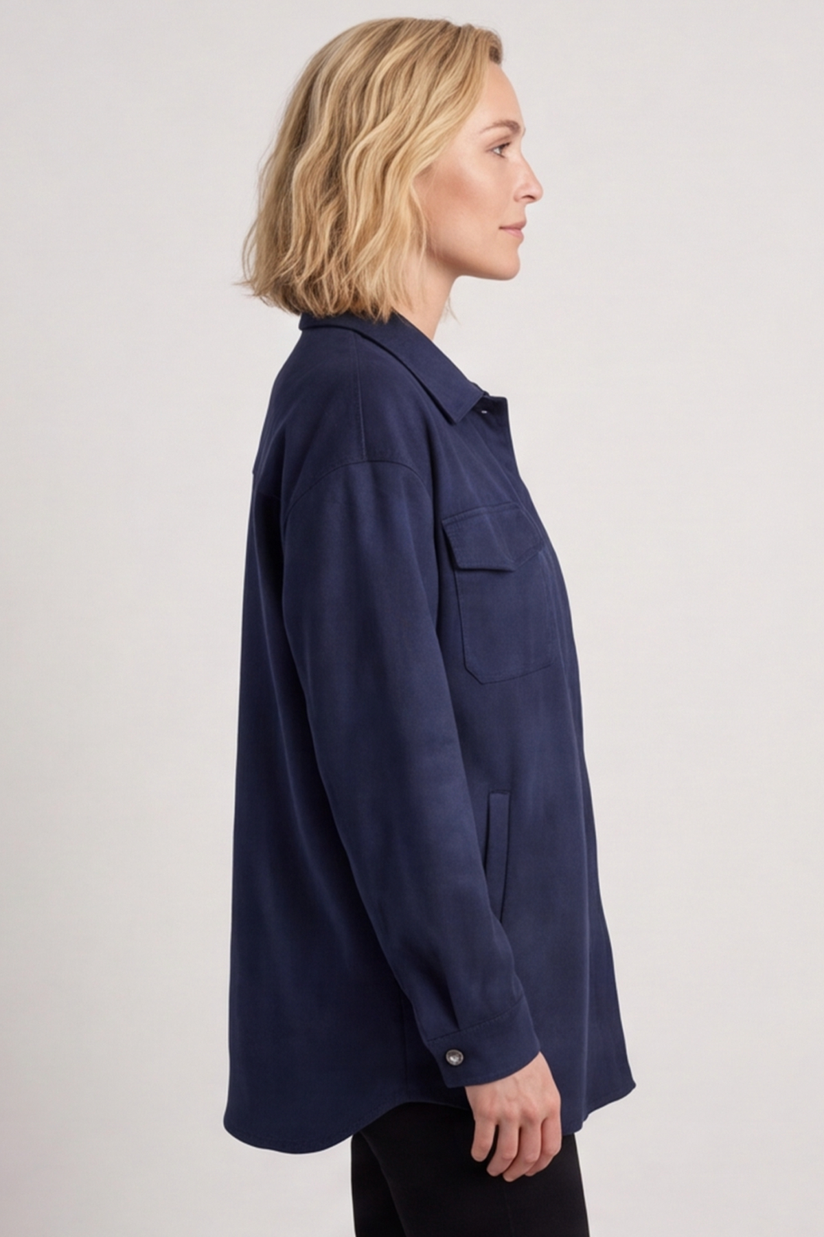 Anita Shacket Navy
