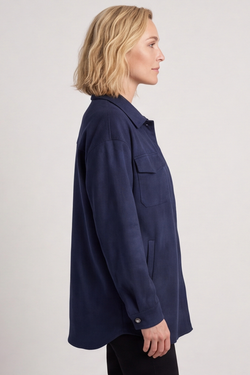 Anita Shacket Navy - Image 4