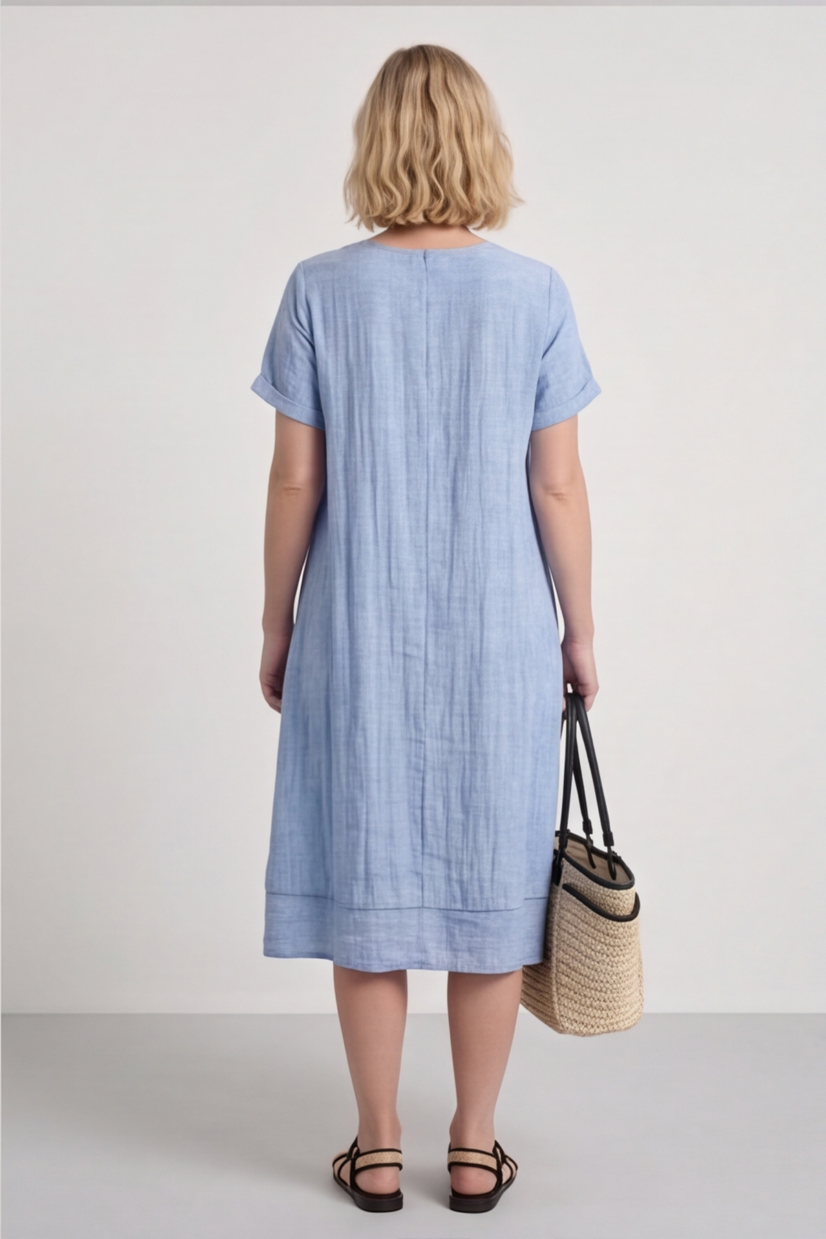 Aoila Baby Blue Dress