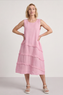 Alessia Cotton Swing Dress Baby Pink