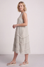 Alessia Cotton Swing Dress Stone
